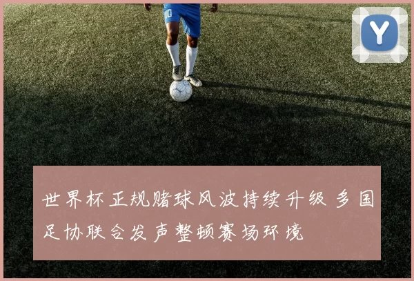 世界杯正规赌球风波持续升级 多国足协联合发声整顿赛场环境